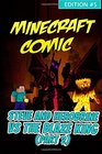 Minecraft Comic Book Steve and Herobrine vs The Blaze King Part 2  Edition 5