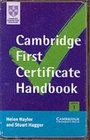 Cambridge First Certificate Handbook Cassette Set