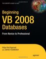Beginning VB 2008 Databases From Novice to Professional