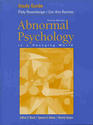 Abnormal Psychology in a Changing World Study Guide
