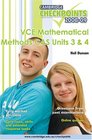Cambridge Checkpoints VCE Mathematical Methods CAS Units 3 and 4 2009 2009 Unit 3 and 4