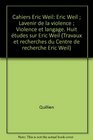 L'avenir de la philosophie  Violence et langage