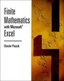 Finite Mathematics with Microsoft Excel