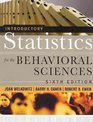 Introductory Statistics for the Behavioral Sciences Sixth Edition with SPSS 150 Set