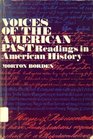 Voices of the American Past Readings in American History