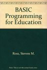 Basic Programming for Educators