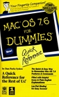 Mac OS 76 for Dummies Quick Reference