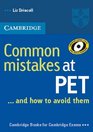 Common Mistakes at PET / Book Lower intermediate