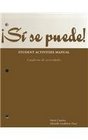 Student Activities Manual for Carreira/GeoffrionVinci's Si se puede Un curso transicional para hispanohablantes