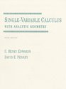 SingleVariable Calculus With Analytic Geometry Student Solutions Manual Early Transcendentals Version