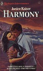 Harmony (Harlequin Superromance No. 187)