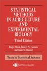 Statistical Methods in Agriculture and Experimental Biology Third Edition
