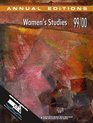 Women's Studies 19992000