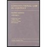 Constitutional Law in Context Volume 2 2nd Edition