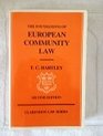 The Foundations of European Community Law An Introduction to the Constitutional and Administrative Law of the European Community