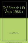 Te/ French I Et Vous 1986