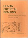 Human Skeletal Remains Excavation Analysis Interpretation