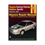Toyota Camry/Vienta  Holden Apollo Automotive Repair Manual