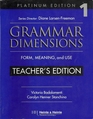 Grammar Dimensions 1 Teachers Guide