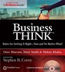 businessThink Rules for Getting It Right  Now and No Matter What