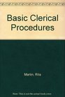 Basic Clerical Procedures