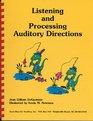 Listening and Processing Auditory Directions