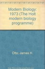Modern Biology 1973