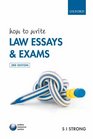 How to Write Law Essays and Exams