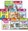 Vocabulary Tales Set 1 Includes Bear Goes Shopping Dinner Time Emily and Mortimer Kit Visits Kat Little Piggy's Big Day One of a Kind Safely Ever After and School Rules