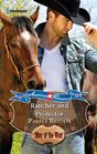 Rancher and Protector (Men of the West) (Harlequin American Romance, No 1373)