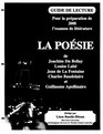 LA Poesie Guide De Lecture  Pour LA Preparation De 2004 L'Examen De Litterature