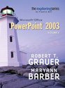 Exploring Microsoft PowerPoint 2003 Vol 2 and Student Resource CD Package