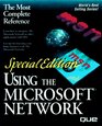 Special Edition Using the Microsoft Network
