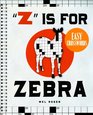 Z Is for Zebra Easy Crosswords