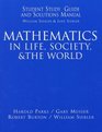 Mathematics in Life Society  the World Student Study Guide and Solutions Manual