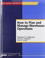 How to Plan and Manage Warehouse Operations