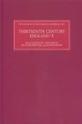 Thirteenth Century England XII Proceedings of the Gregynog Conference 2007