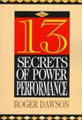 The 13 Secrets of Power Performance
