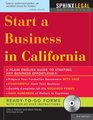 Start a Business in California 3E