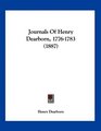 Journals Of Henry Dearborn 17761783