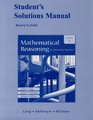 Student's Solutions Manual for Mathematical Reasoning for Elementary Teachers