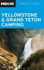 Moon Spotlight Yellowstone  Grand Teton Camping