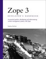 Zope 3 Developer's Handbook First Edition