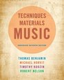 Techniques and Materials of Music From the Common Practice Period Through the Twentieth Century Enhanced Edition