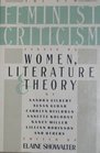 The New Feminist Criticism: Essays on Women, Literature and Theory