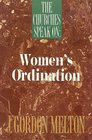 Women's Ordination Official Statements from Religious Bodies and Ecumenical Organizations