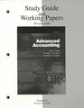 Study Guide/Working Papers for Use With Advanced Accounting