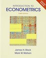 Introduction to Econometrics Update