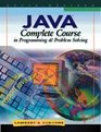 Java Complete Course in Programming  Problem Solving