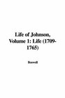Life of Johnson Volume 1 Life
